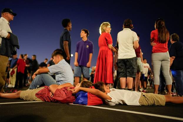 Memorial service for slain conservative commentator Kirk in Glendale