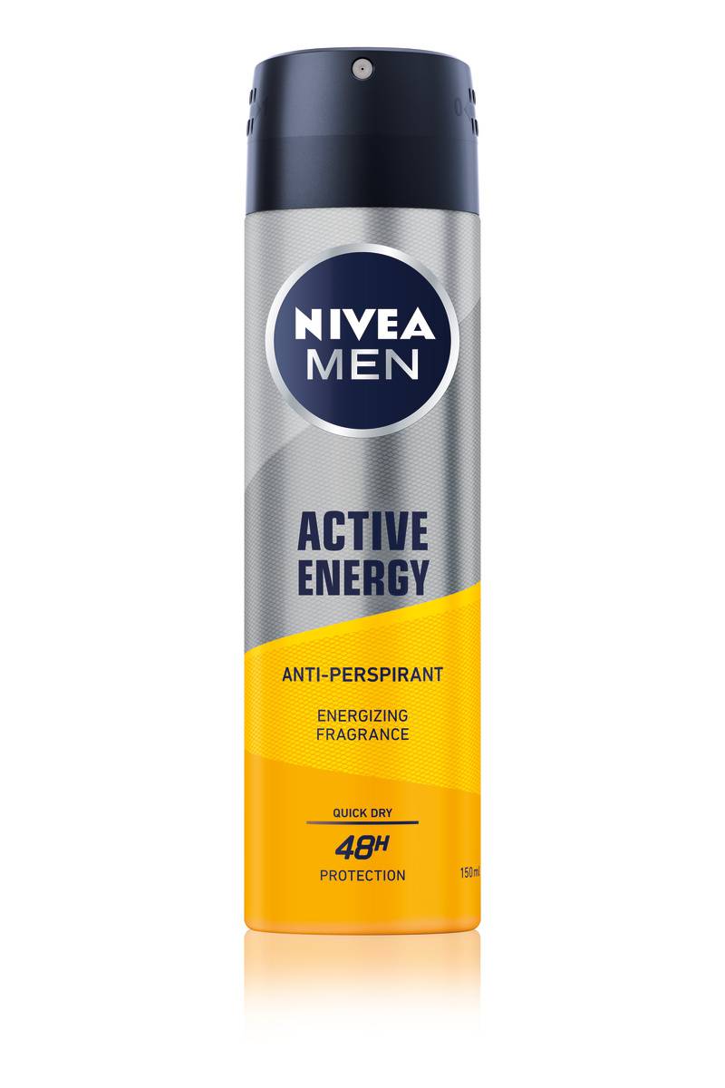 Aktivan početak dana uz NIVEA MEN Active Energy proizvode