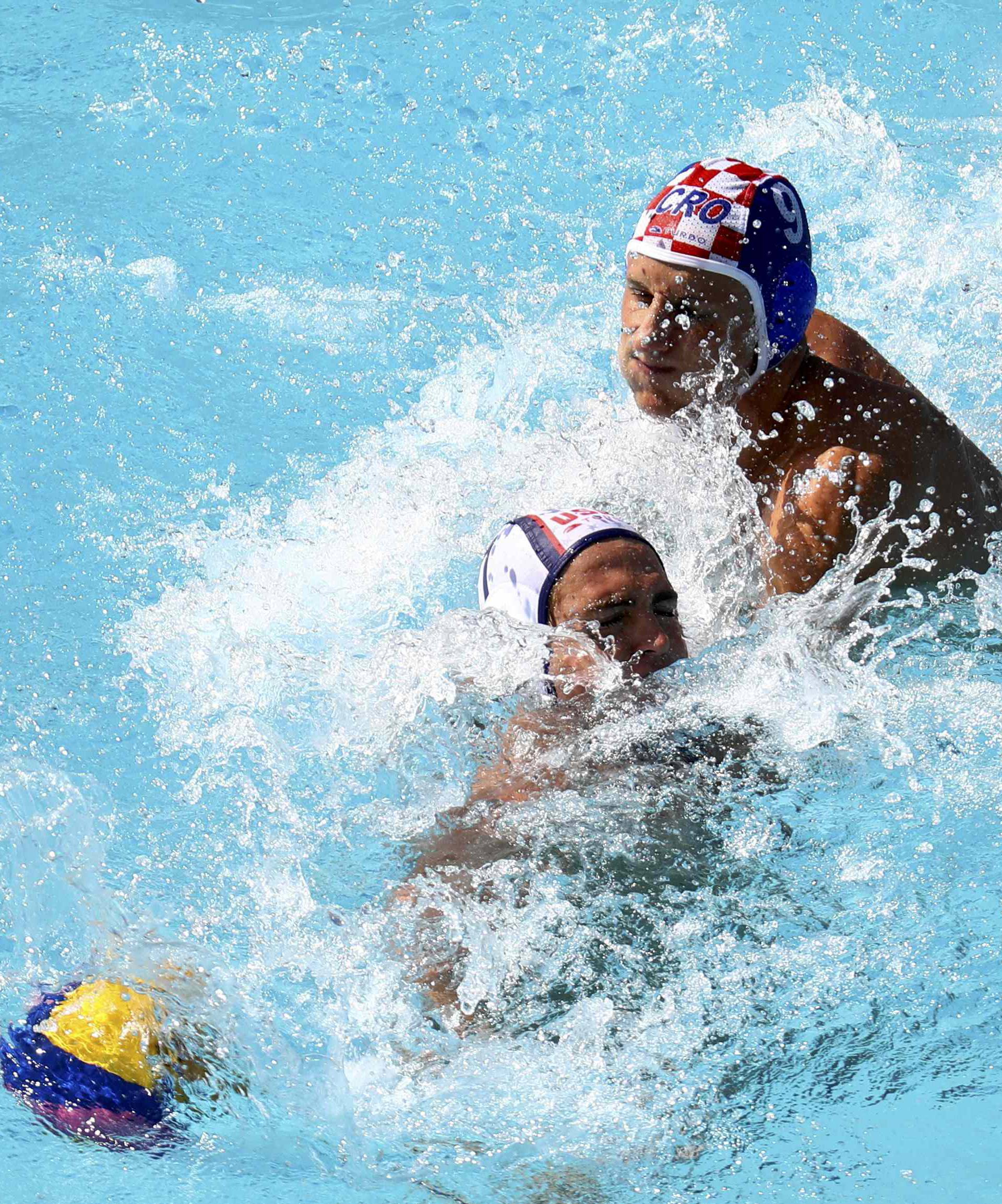 Water Polo - Men's Preliminary Round - Group B USA v Croatia