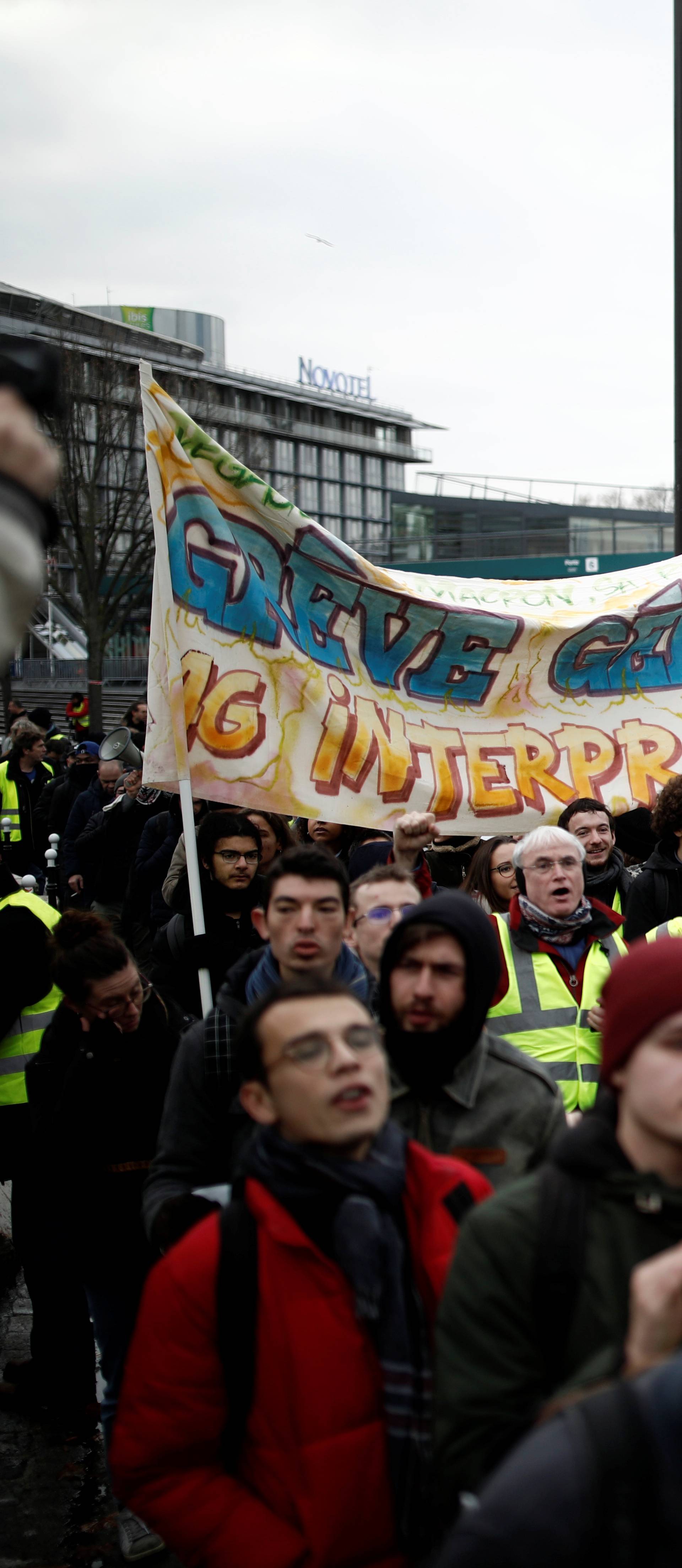 French yellow vests stage their 56th round of protest