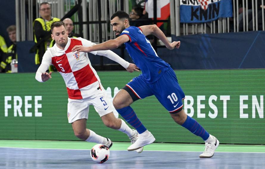 Ljubljana: Francuska - Hrvatska u borbi za broncu