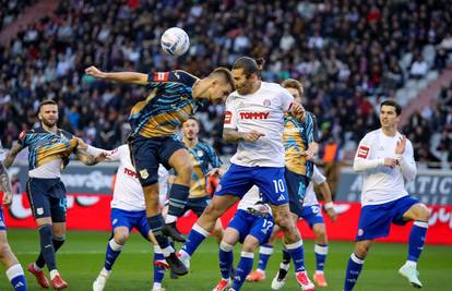 Ne može ni Livaja toliko zabiti koliko obrana Hajduka primiti