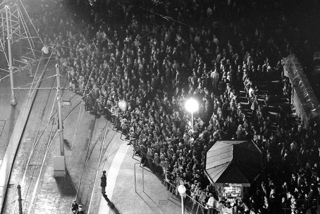 Zagreb: Svečano otkrivanje spomenika banu Josipu Jelačiću na istoimenom trgu, 15.10.1990.
