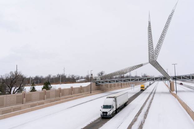 Winter Storm Fern in Oklahoma City