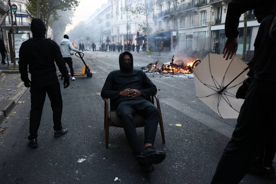 Nationwide protests in France against the cost of living