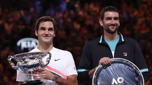 Tennis - Australian Open - Men's singles final - Rod Laver Arena, Melbourne, Australia