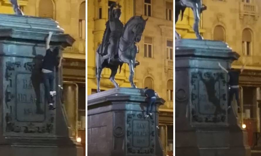 Ban je ustao, on nije: Penjao se pa tresnuo s više od dva metra