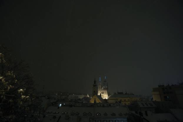 Zagreb: Zimska idila na Gornjem gradu