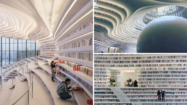 U Kini otvorili spektakularnu knjižnicu s 1,2 milijuna knjiga