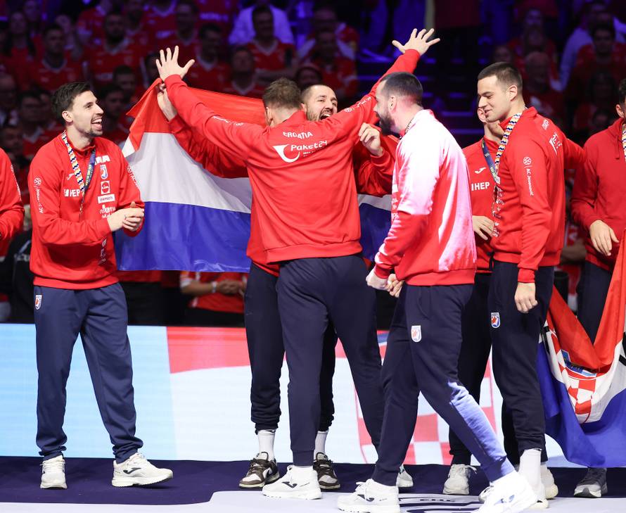 Dodjela medalja hrvatskoj rukometnoj reprezentaciji
