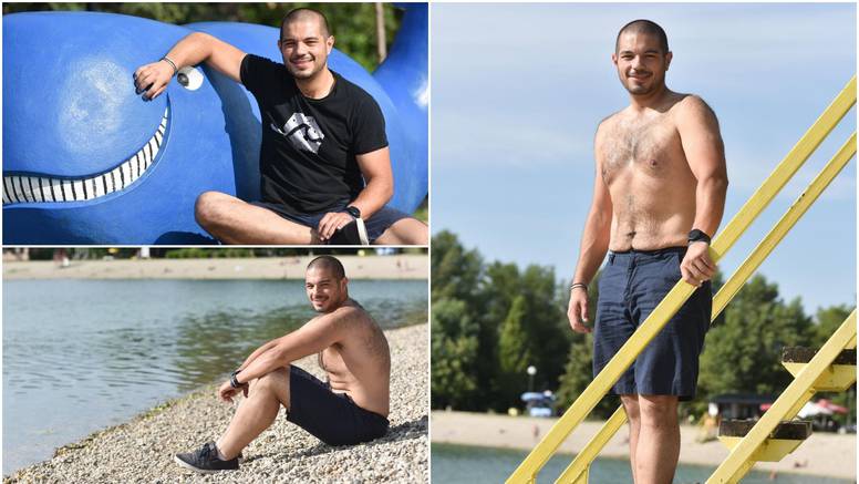 Šarmer Luka priznaje: 'Bilo me je sram ući u more bez majice'