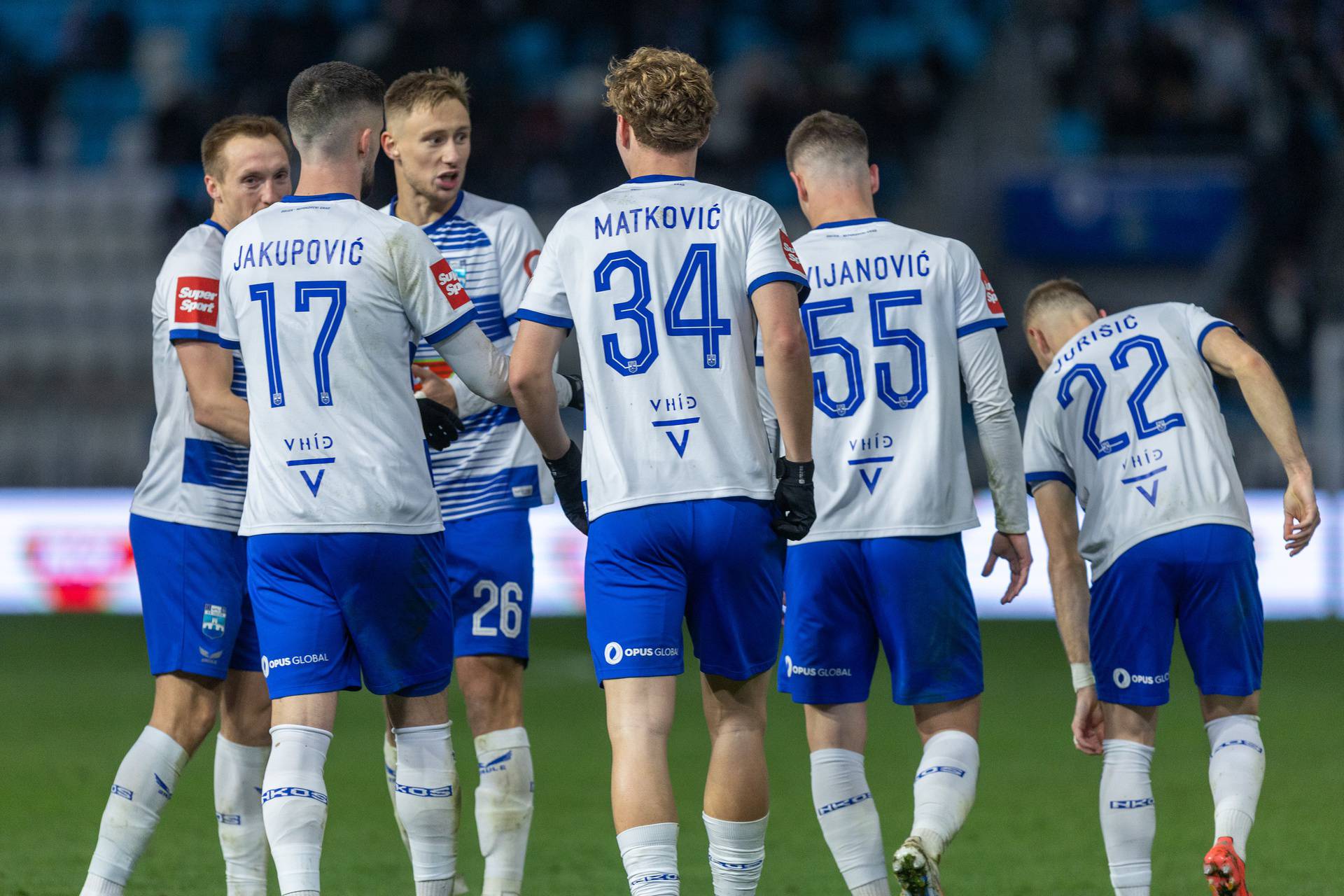 Osijek: NK Osijek i NK Lokomotiva u utakmici 16. kola Prve HNL