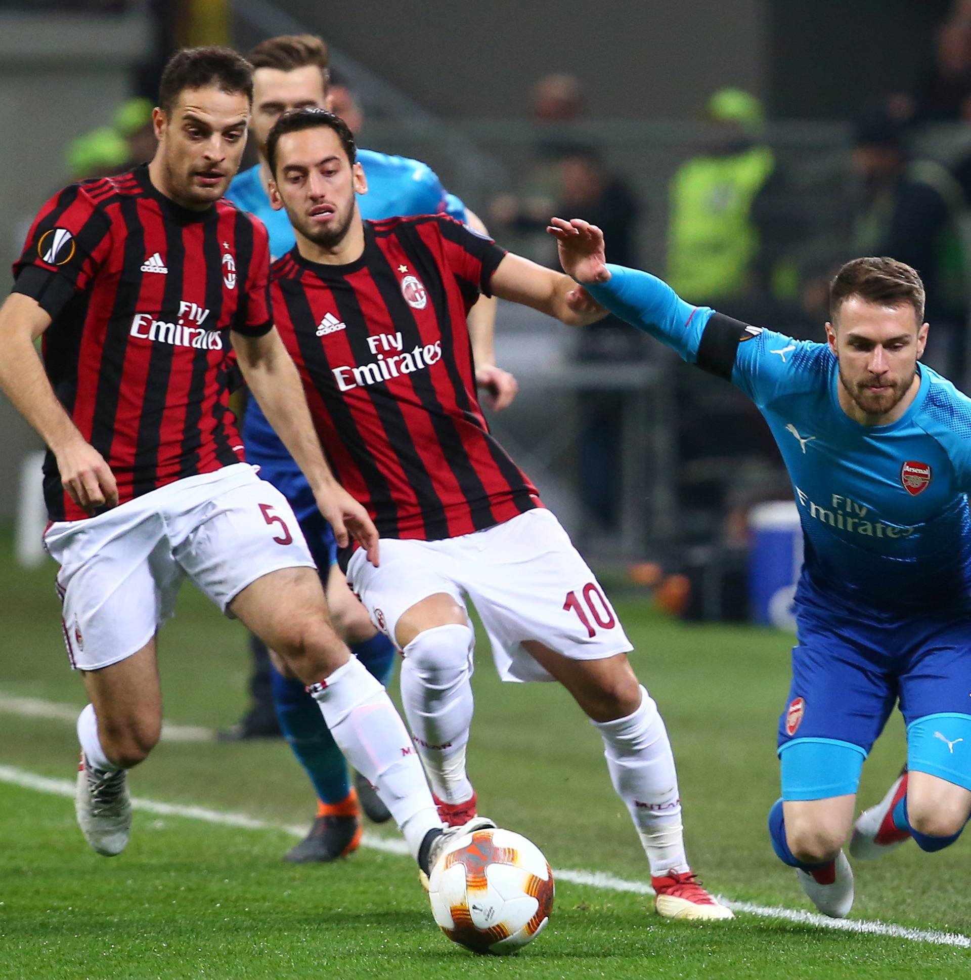 Europa League Round of 16 First Leg - AC Milan vs Arsenal