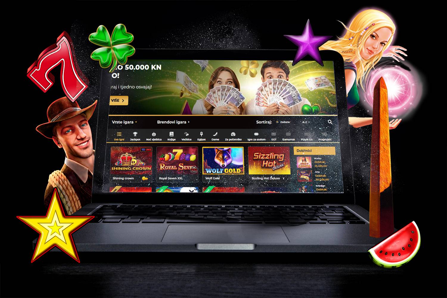 Online casino igre – zaigrajte odmah jednu od TOP 5 slot igrica! BEZ REGISTRACIJE