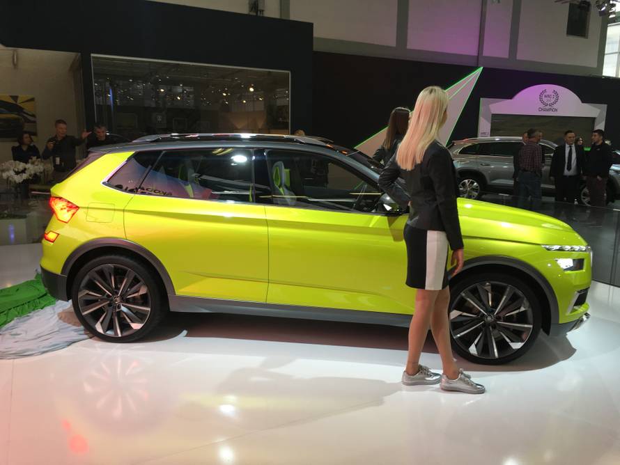 Škodina vizija: Hibridni  SUV Vision X vozi na plin i struju