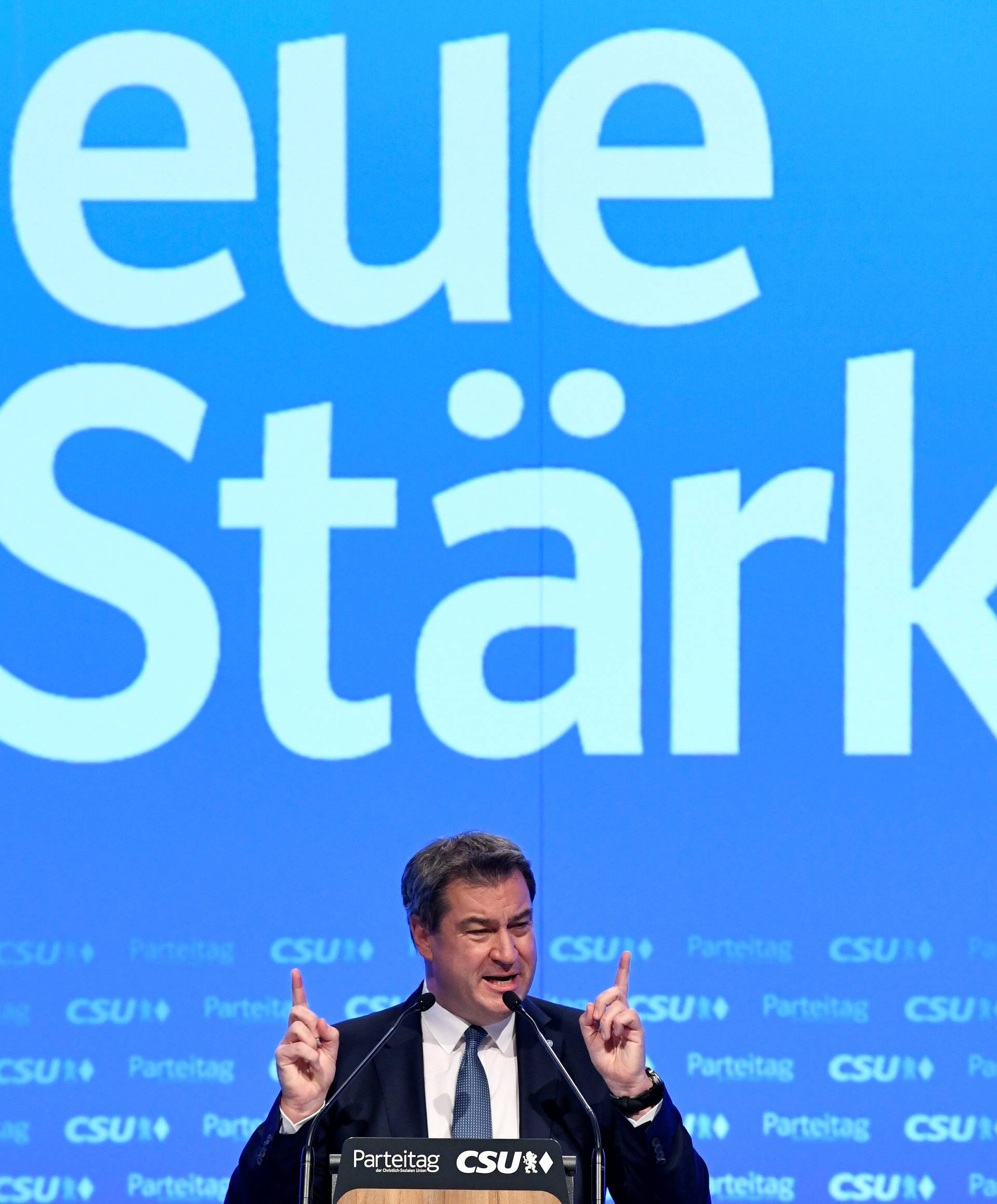 Christian Social Union (CSU) holds party meeting in Munich