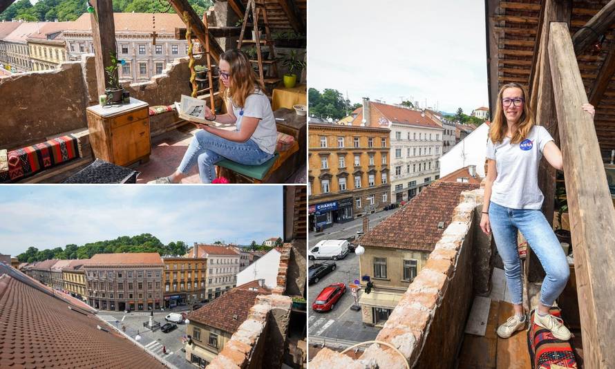 Od velike rupe u zidu napravila terasu: 'Imam pogled na Ilicu'