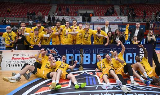 FOTO Ovako je Split proslavio osvajanje Kupa Kre&scaron;imira &Cacute;osi&cacute;a