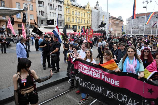 Zagreb: 25. Povorka ponosa LGBTIQ zajednice "Korak po korak, iskorak!"