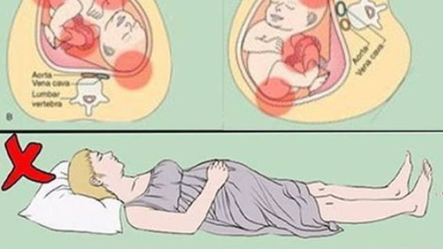 Evo zašto nije dobro u trudnoći spavati na leđima ili na trbuhu