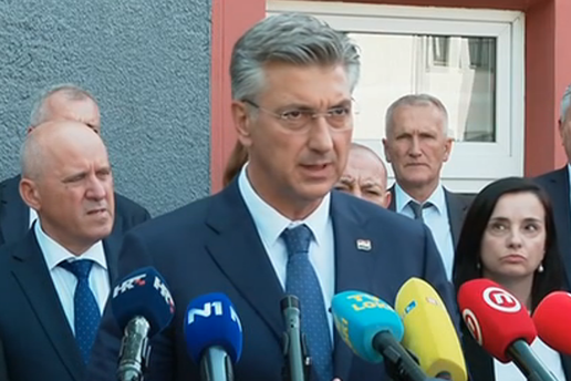 U&Zcaron;IVO Plenkovi&cacute;: 'Prosvjed? To ne&cacute;e rije&scaron;iti ove probleme'