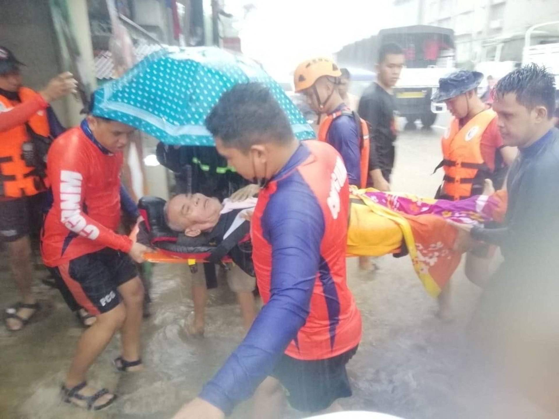 Aftermath of Typhoon Rai in the Philippines