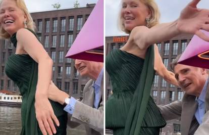 Pamela Anderson i Liam Neeson rekreirali scenu iz Titanika: 'Pa dajte, bili biste najslađi par!'