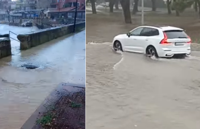 VIDEO Iznad Istre se formirao oborinski vlakić: Umag je pod vodom, očekuje se još kiše