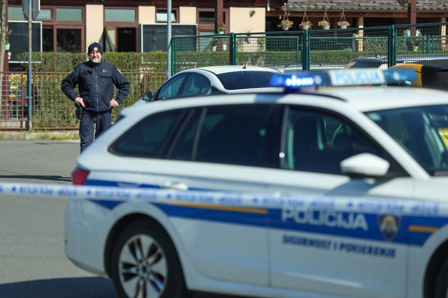 Zagreb: Policijski očevid u Dubravi gdje je jutros došlo do pucnjave