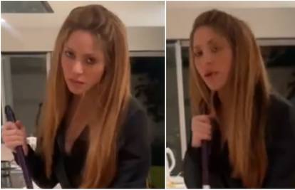Shakira čistila stan pa pjevala: 'Mogla bih ubiti svog bivšeg, a njegova cura bit će sljedeća...'
