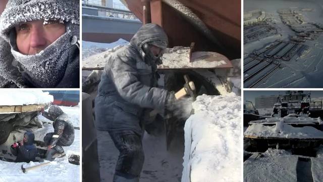 VIDEO Je li ovo najteži posao na svijetu? Pogledajte s čime se bore radnici u Sibiru, vani -40°C