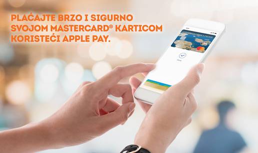 PBZ korisnicima MasterCarda donosi novu uslugu Apple Pay