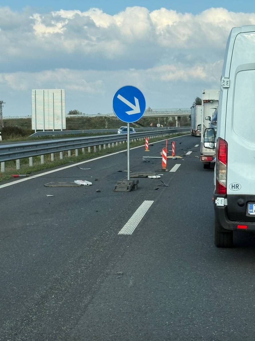 Gradonačelnik Leš 'pokosio' čunjeve na A3: 'Dolazio je na sjednicu Županijske skupštine'