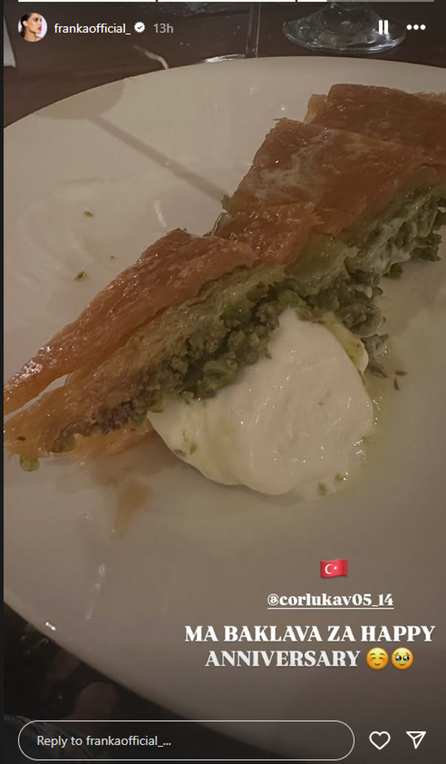 Slatko! Ćorluka i Franka proveli su godišnjicu braka u Turskoj: Pogledajte kako su proslavili