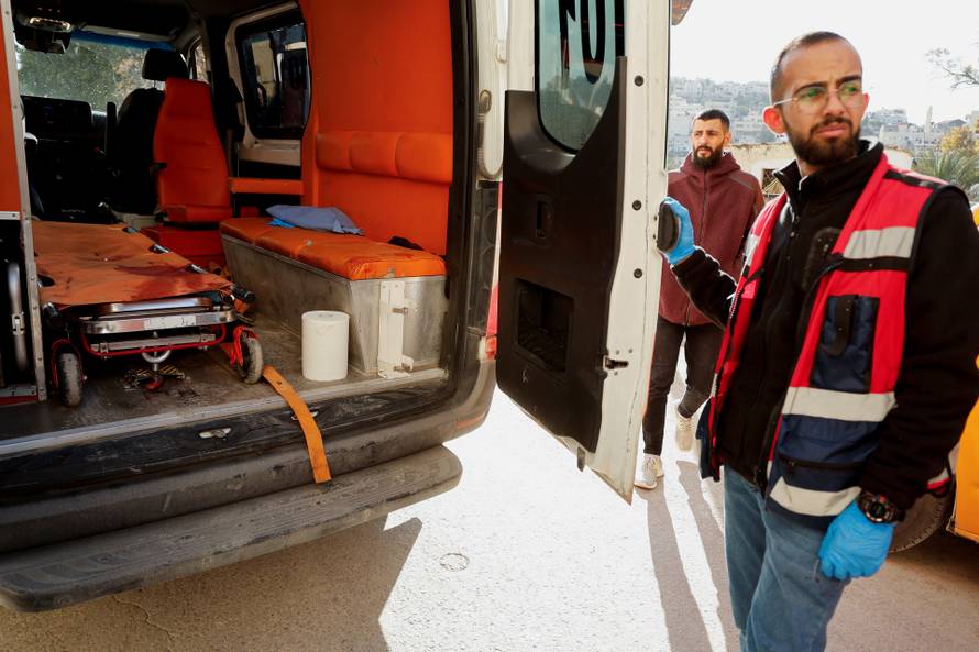 Aftermath of an Israeli raid in Jenin
