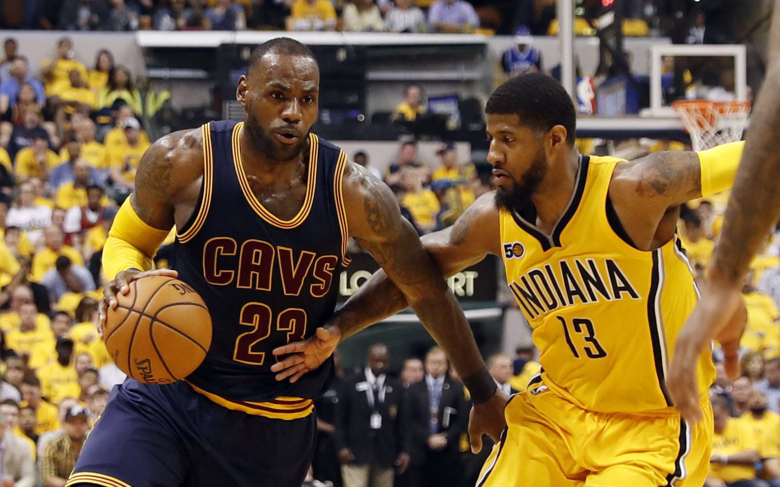 NBA: Playoffs-Cleveland Cavaliers at Indiana Pacers