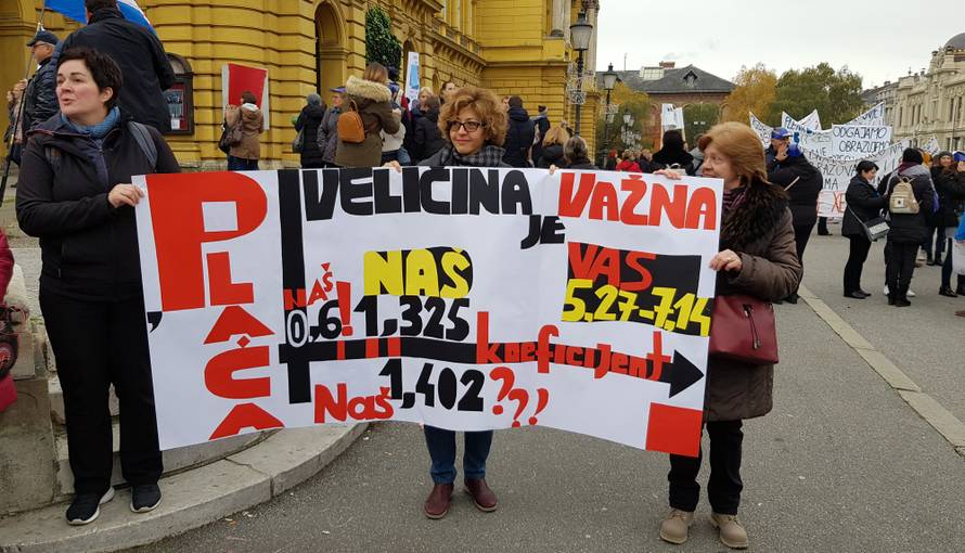 Zagreb: Okupljanje za veliki prosvjed Hrvatska mora bolje