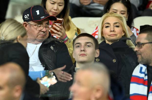 Rijeka: Svečana loža tijekom susreta Hrvatske i Farskih otoka u kvalifikacijama za FIFA Svjetsko prvenstvo