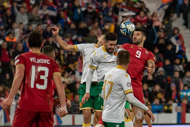 Leskovac: Kvalifikacije za EURO 2024, Srbija - Bugarska