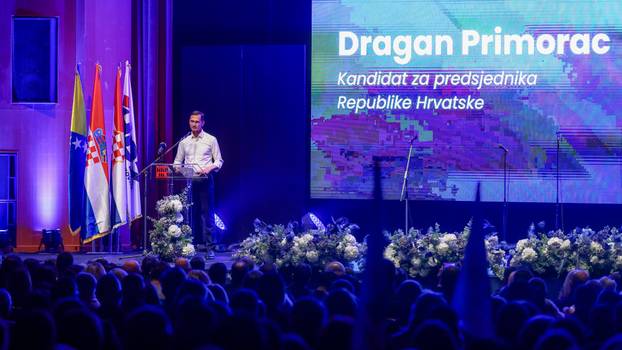 Dragan Primorac održao je skup u Mostaru