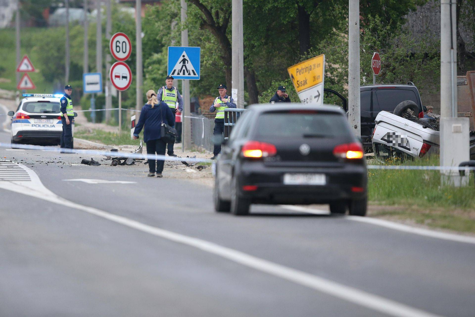 Stravični prizori kod Velike Gorice: Troje mrtvih u teškoj nesreći, među njima i dijete?