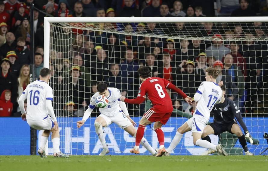 FIFA World Cup - UEFA Qualifiers - Semi Final - Wales v Bosnia and Herzegovina