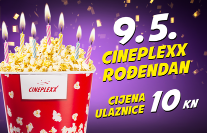 Cineplexx časti za rođendan