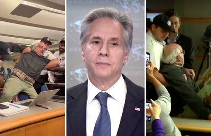VIDEO Skandal na konferenciji Blinkena, novinare iznosili zaštitari: 'Trebaš biti u Haagu!'