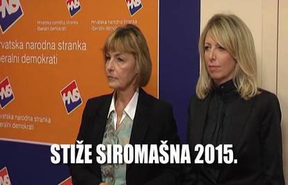 Vesna Pusić najavila: 'U 2015. slijede rezovi u javnom sektoru'