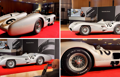 VIDEO Za legendarni Mercedes dao više od 50 milijuna eura na aukciji. Vozili ga i F1 velikani