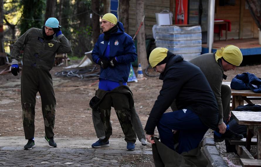 Dinamovci otišli na paintball, golferima tjedan iz noćne more