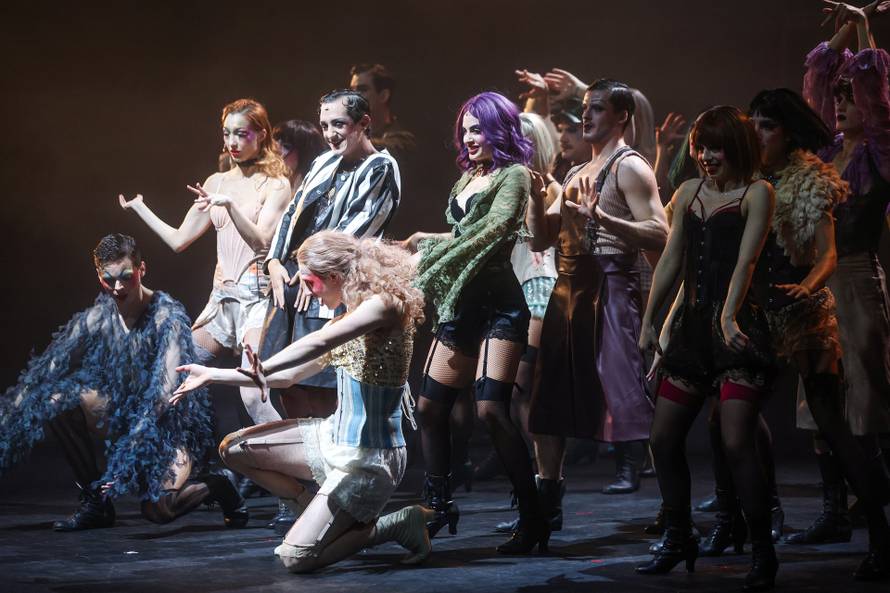 Zagreb: Na novoj sceni Hrvatskoga narodnog kazališta, HNK2 premijerno izveden mjuzikl "Cabaret"