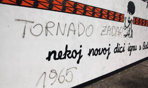 Vandali išarali grafit Draženu: Potpisali se s 'Tornado Zadar'