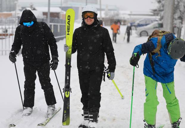 Zagreb: Započela skijaška sezona na Sljemenu 